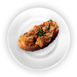 Garlic Bread & Doner Meat 