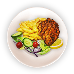 Kids Chicken Steak & Chips 